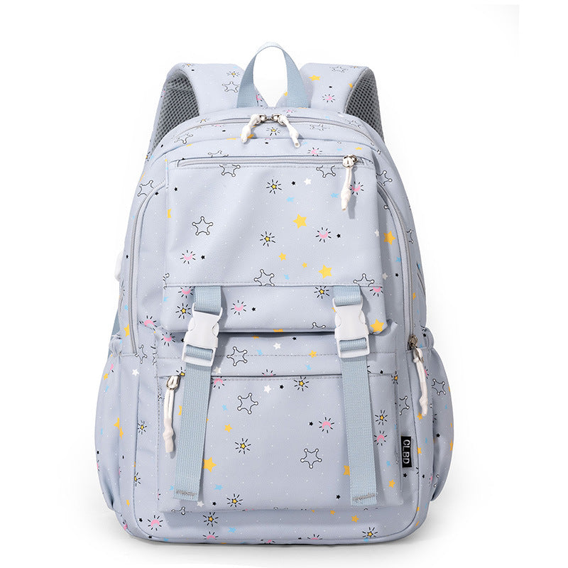 Fun Patterned School Backpack