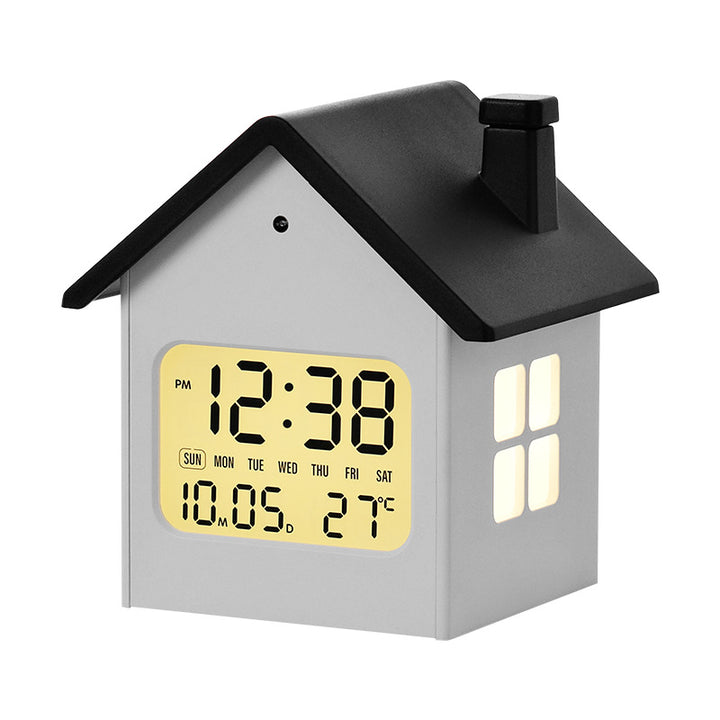 Creative LED alarm clock in house design Stornfield
