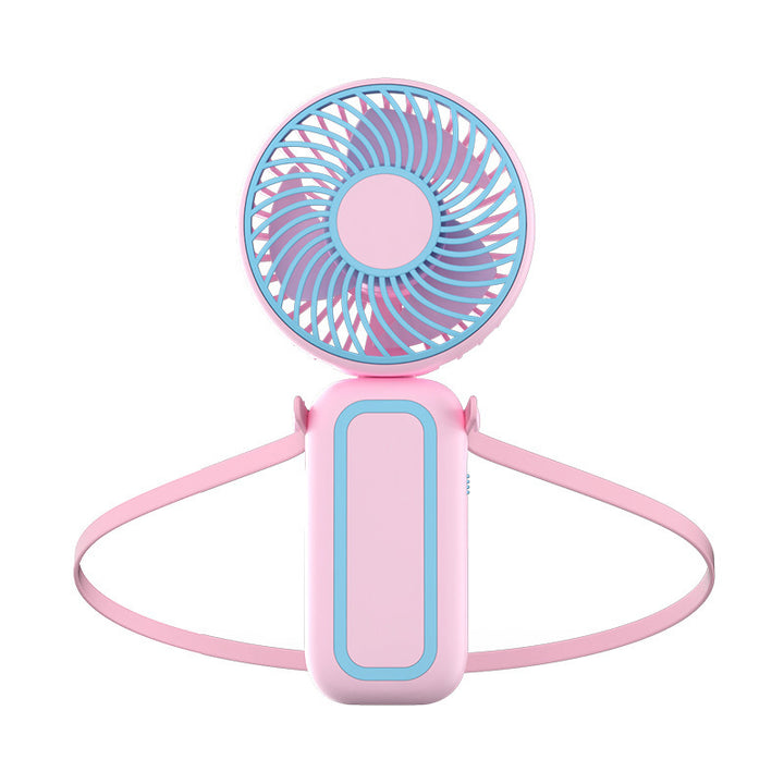 Women's Portable Neck Fan with Ergonomic Design and Adjustable Speed Control Stornfield