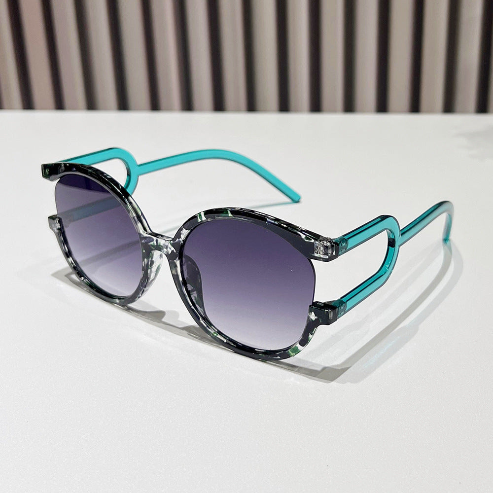 Avant-Garde Circular Frame Sunglasses Stornfield