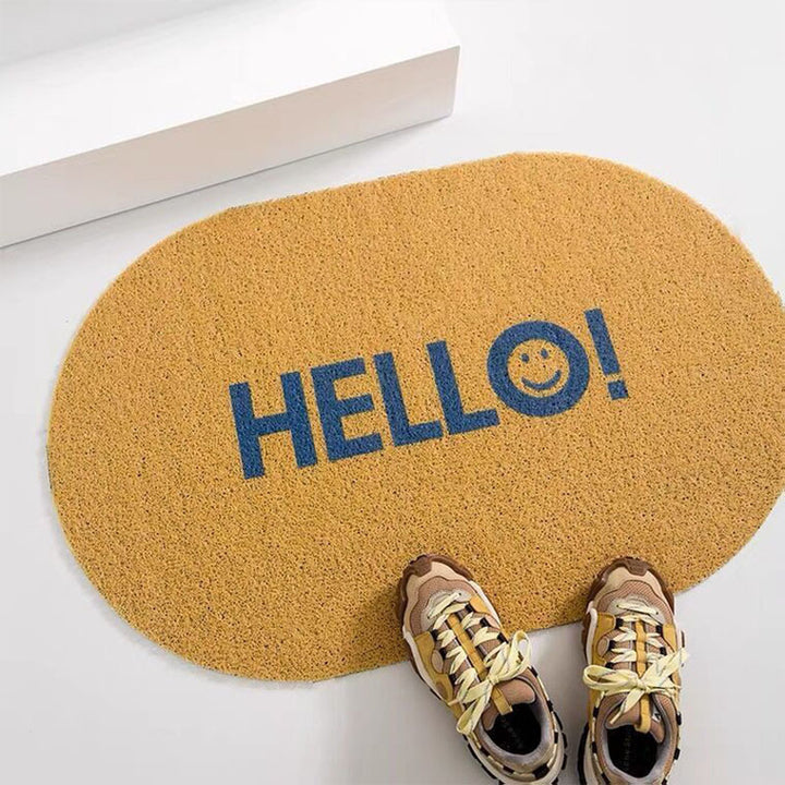 Fun Welcome Mat for Home Entryway Display