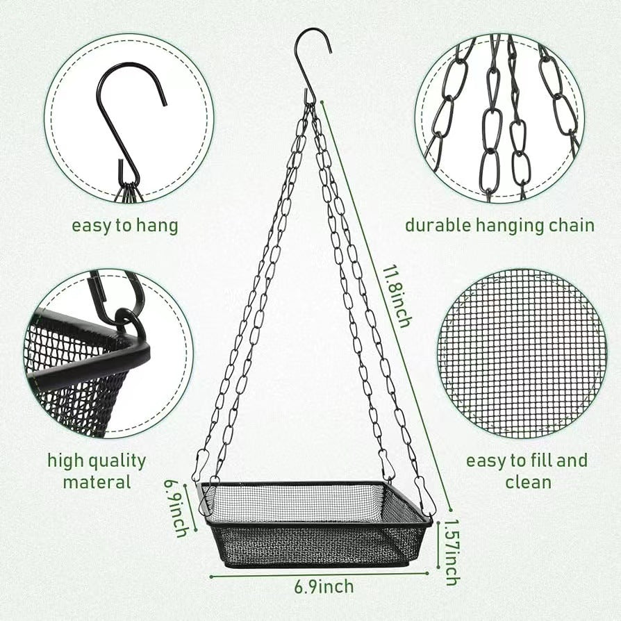Hanging Bird Seed Feeder Stornfield