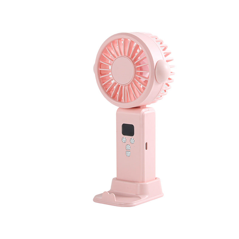 Ladies portable table fan with LED backlighting Stornfield