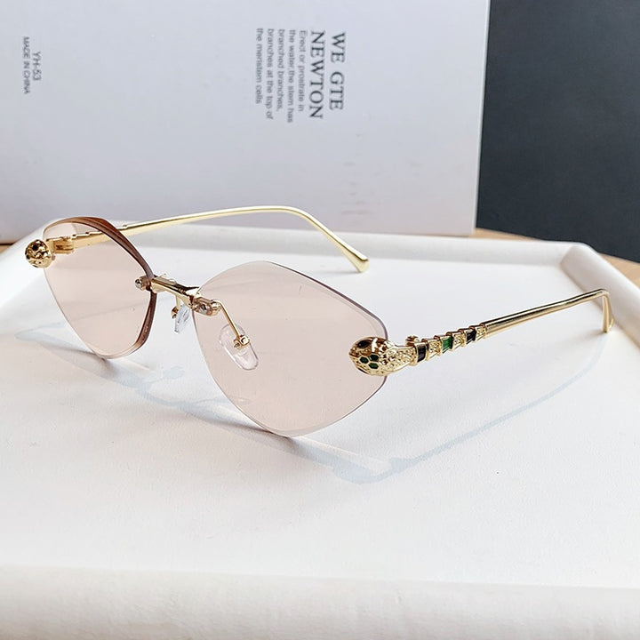 Women's Cat-Eye Sunglasses with Luxurious Jewelry Frame Stornfield