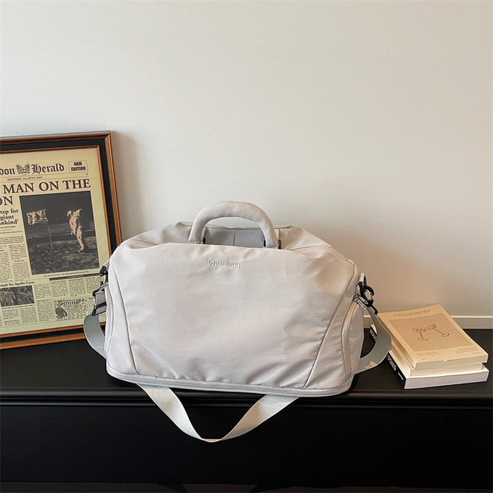 Travel Duffel with Multi-Functional Compartments
