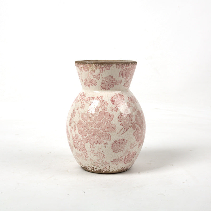 Floral Ceramic Vase Stornfield