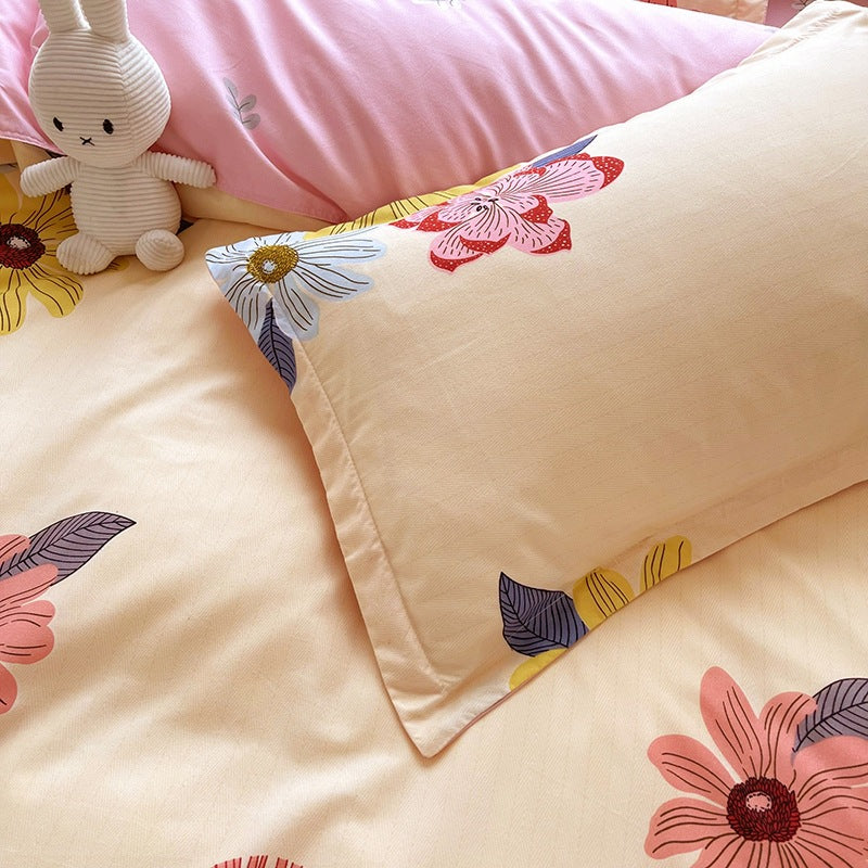 Floral Printed Duvet Cover Set