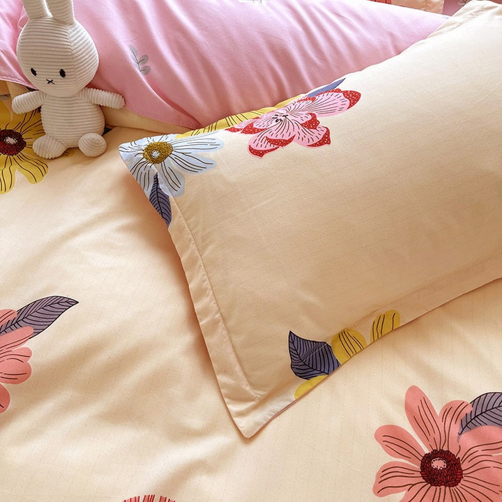 Floral Printed Duvet Cover Set
