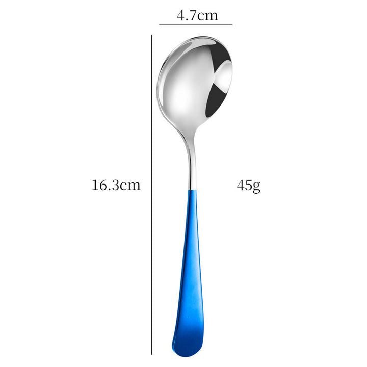 Elegant Dessert Spoon with High-Quality and Non-Slip Grip Design Stornfield