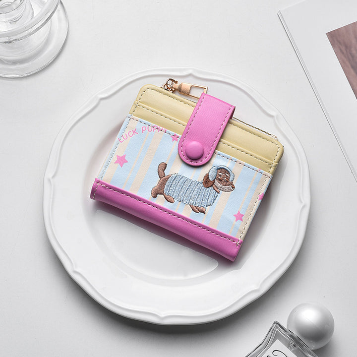 Cute Animal-Themed Zippered Coin Purse Stornfield