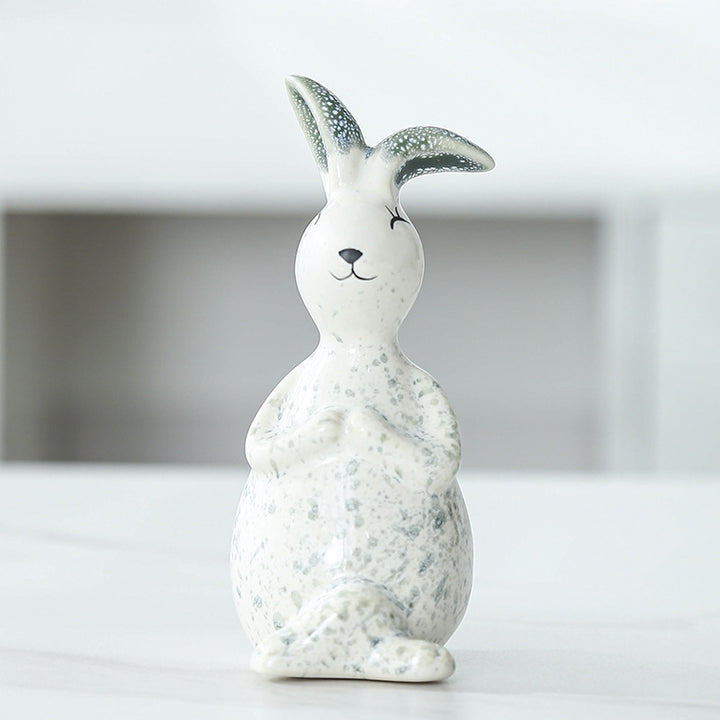 Whimsical Decorative Bunny Sculpture Stornfeild