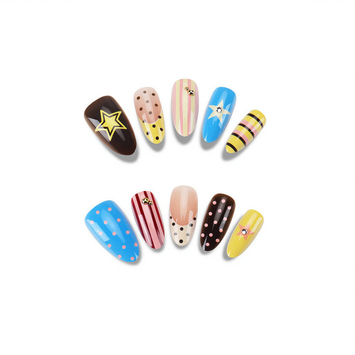 Creative Themed Press-On Nails Stornfield