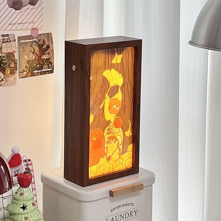 Artistic LED Shadow Box Lamp