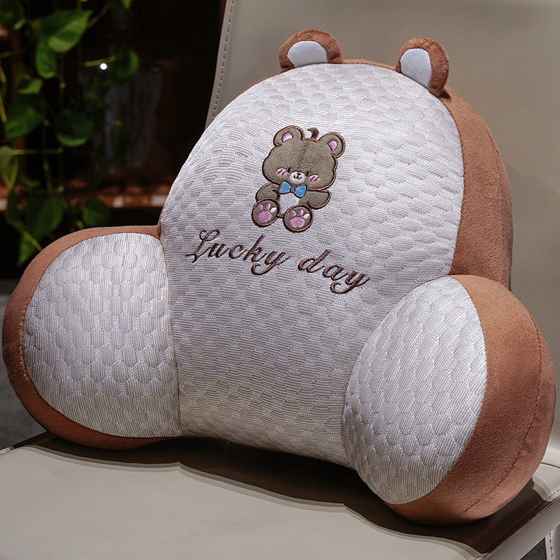 Comfortable cuddle cushion with unique animal motif Stornfield