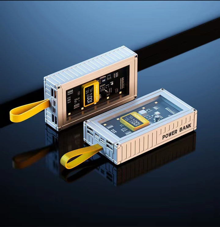 High-performance power bank with LCD display and intelligent charger Stornfield