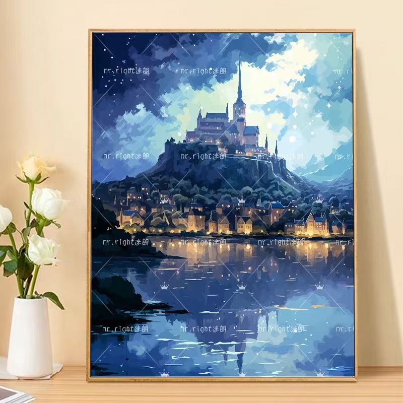 Fantasy Landscape Art Print Stornfield