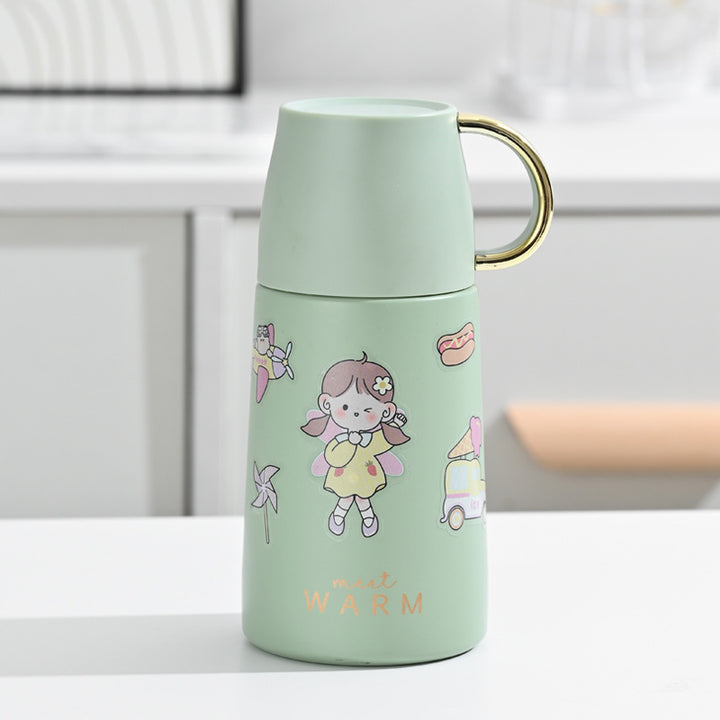 Ladies Insulated Carafe with Colorful Motif Design Stornfield
