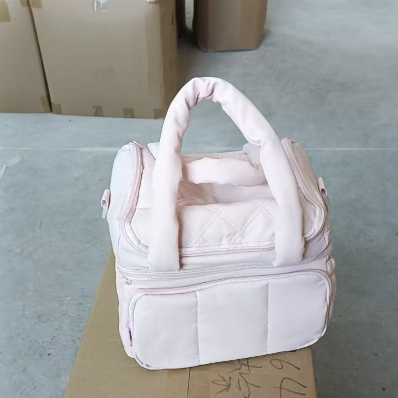 Elegant cosmetic bag with compartments Stornfield