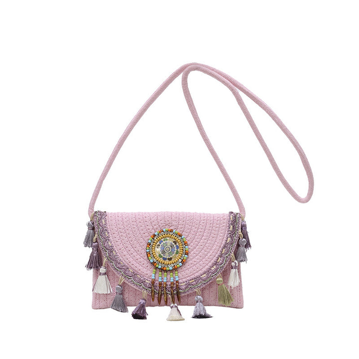 Bohemian-Inspired Handcrafted Beaded Clutch Stornfield
