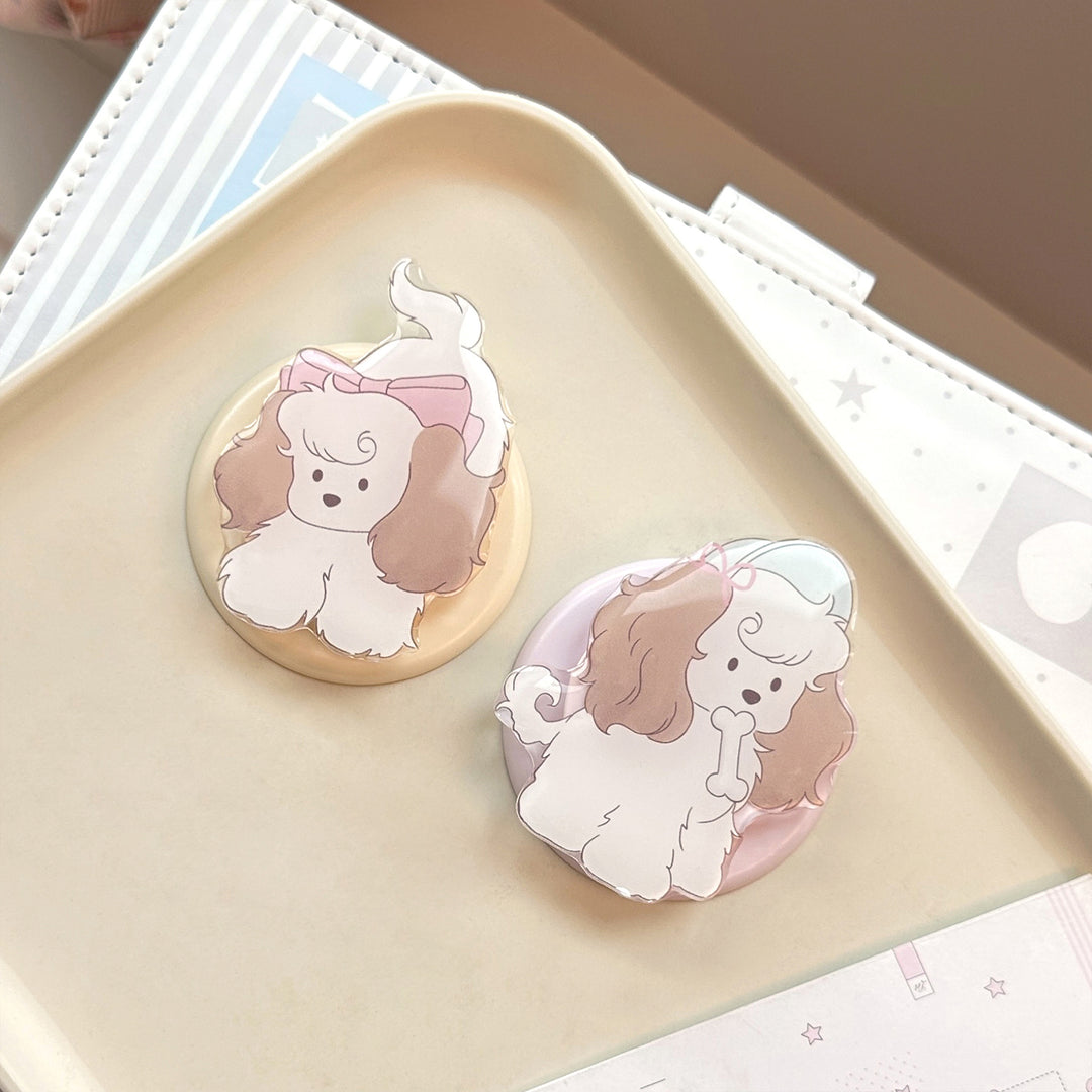 Playful refrigerator magnet in dog design Stornfield