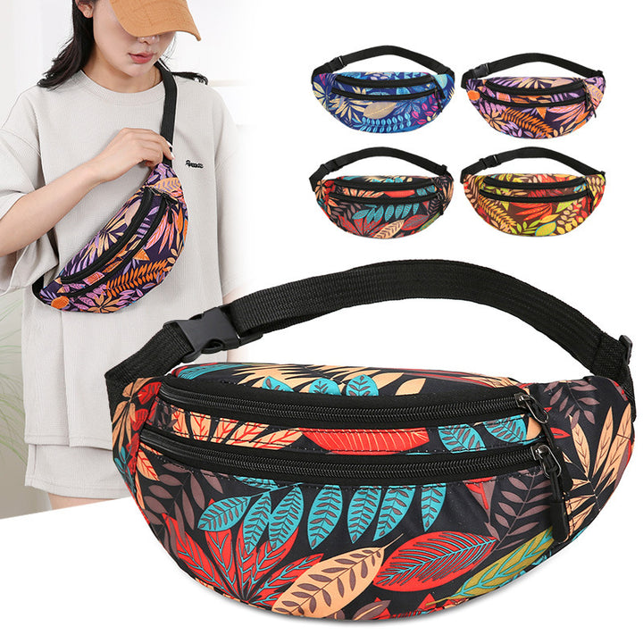 Floral Print Utility Fanny Pack Stornfield