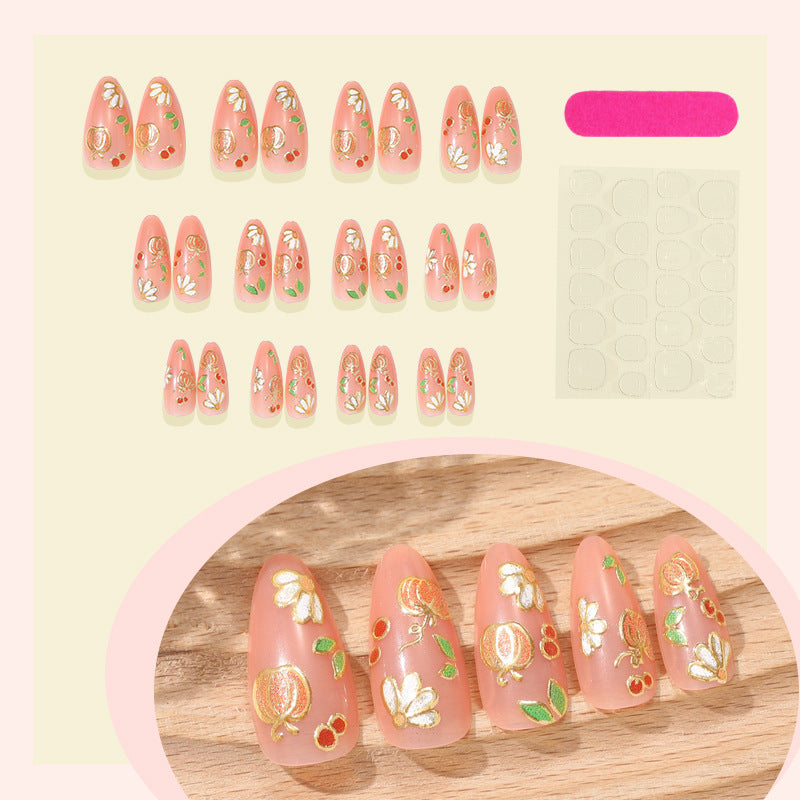 Elegant decorated artificial nail set Stornfield