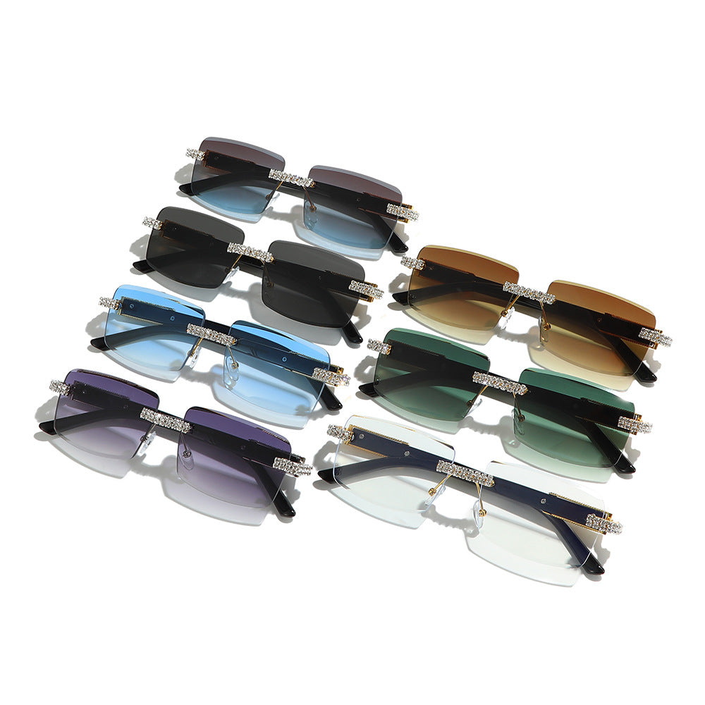 Decorative Square Frame Fashion Sunglasses Stornfield