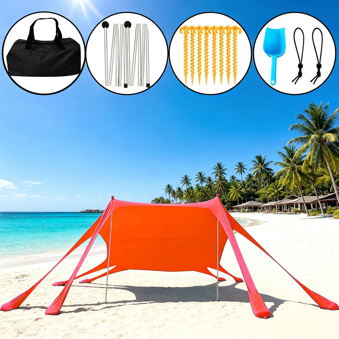 Portable Beach Shade Canopy Stornfield