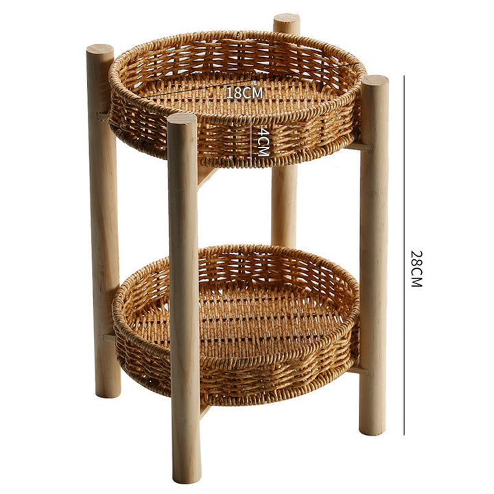 Handcrafted Wicker Storage Basket Stornfield