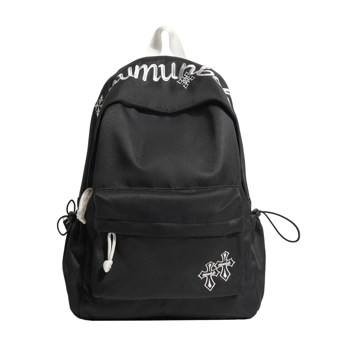 Casual Embroidered Drawstring Backpack Stornfield