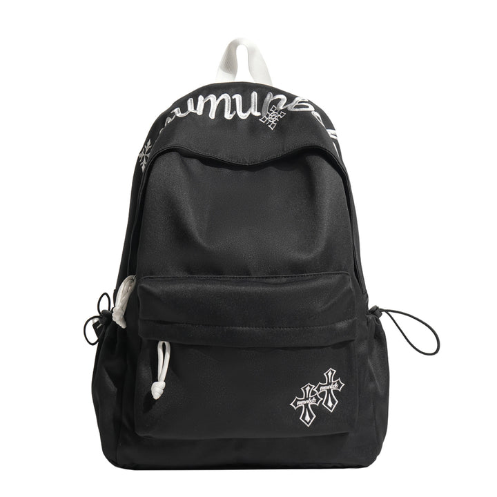 Casual Embroidered Drawstring Backpack Stornfield
