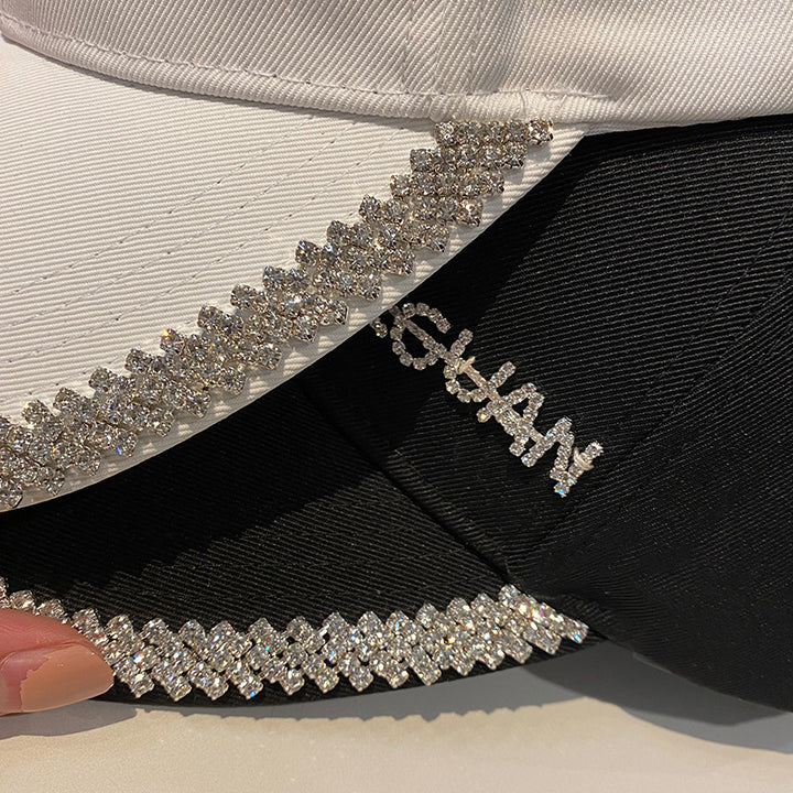 Women's Sparkling Rhinestone-Trimmed Baseball Cap Stornfield