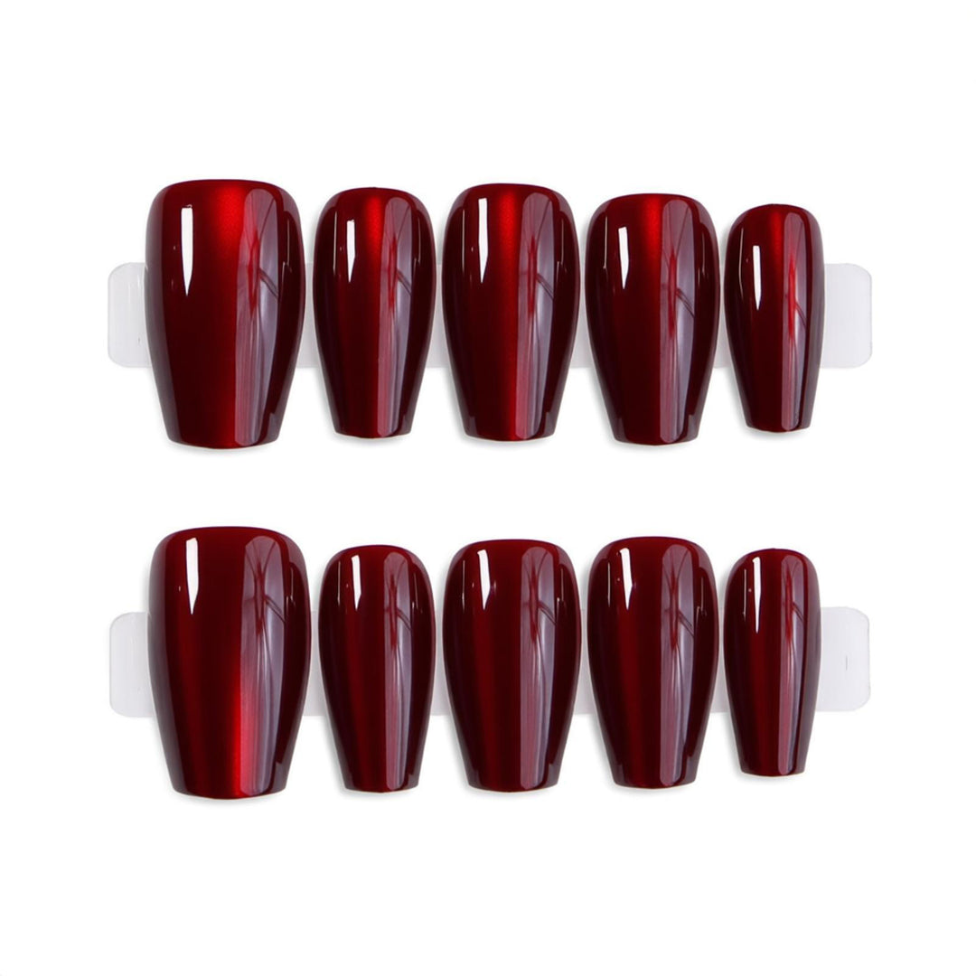 Glossy Stiletto Press-On Nail Art Set Stornfield