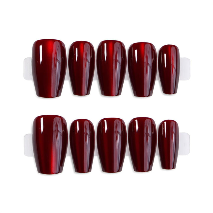 Glossy Stiletto Press-On Nail Art Set Stornfield