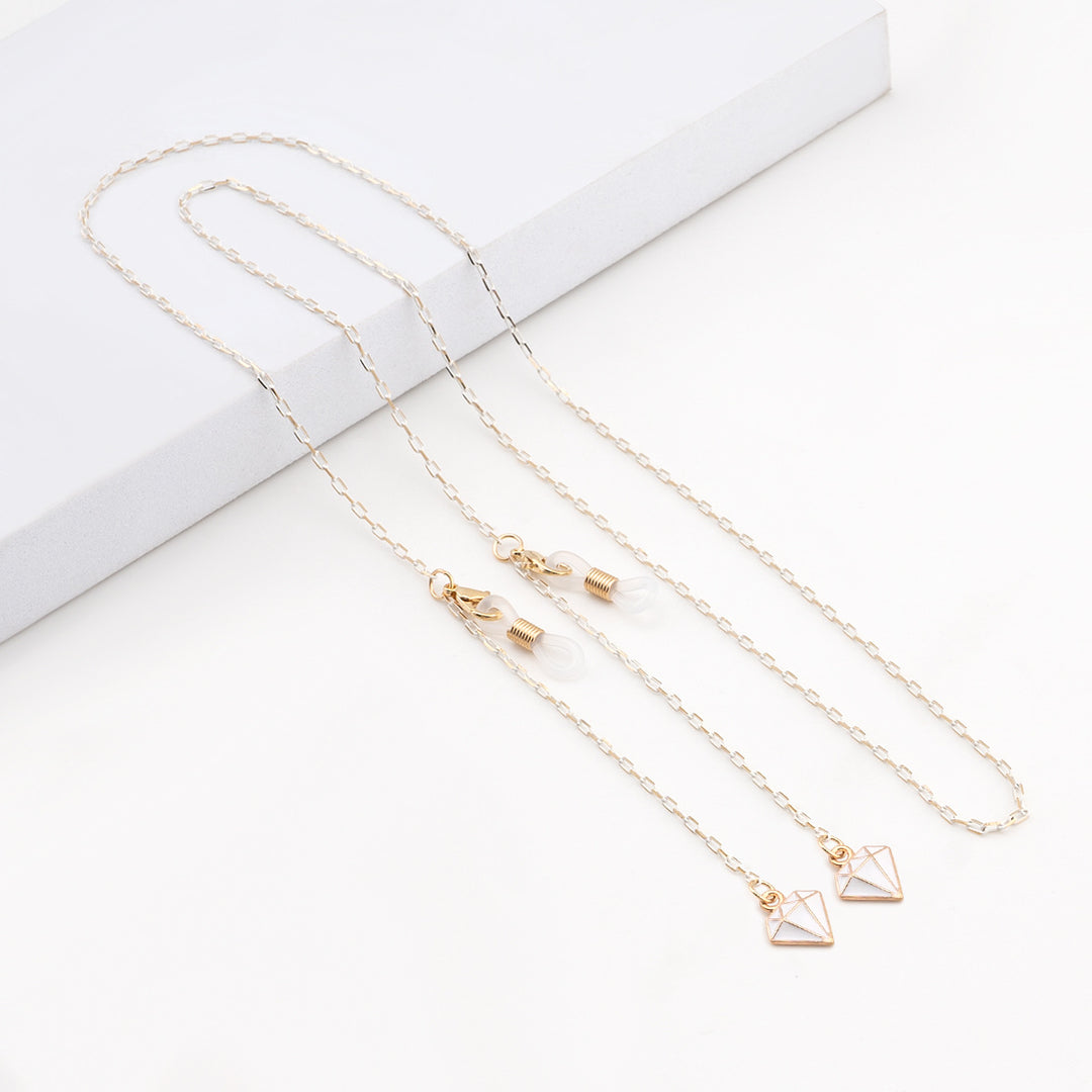 Elegant Geometric Glasses Chain Stornfield