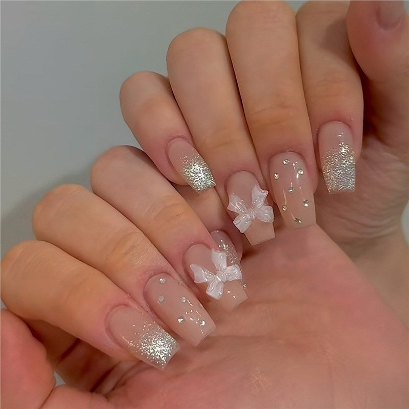 Elegant Press-On Nail Art Extensions Stornfield