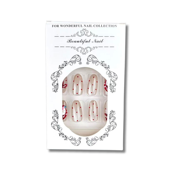 Festive Character-Themed Press-On Nail Set