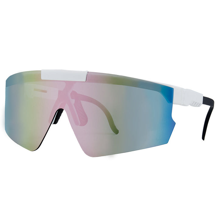 Women's sport sunglasses in modern design with large lenses Stornfield