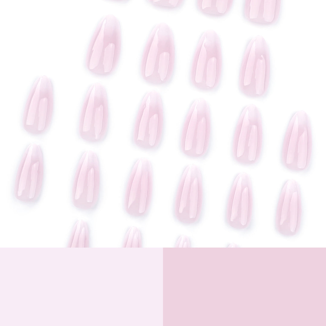 Elegant artificial nails with gentle ombre effect Stornfield