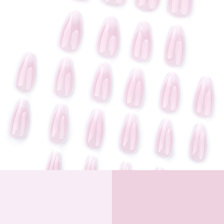 Elegant artificial nails with gentle ombre effect Stornfield