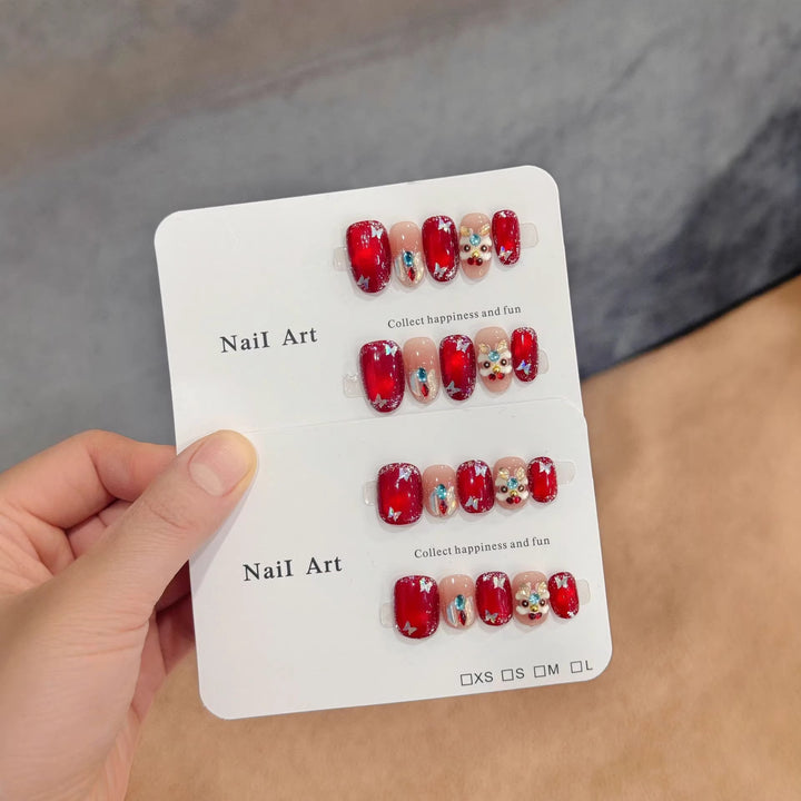 Glamorous Press-On Nail Art Set Stornfield