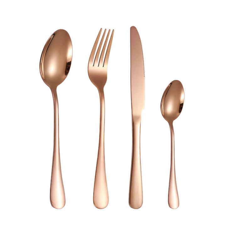 Elegant stainless steel cutlery set with ergonomic handle Stornfield