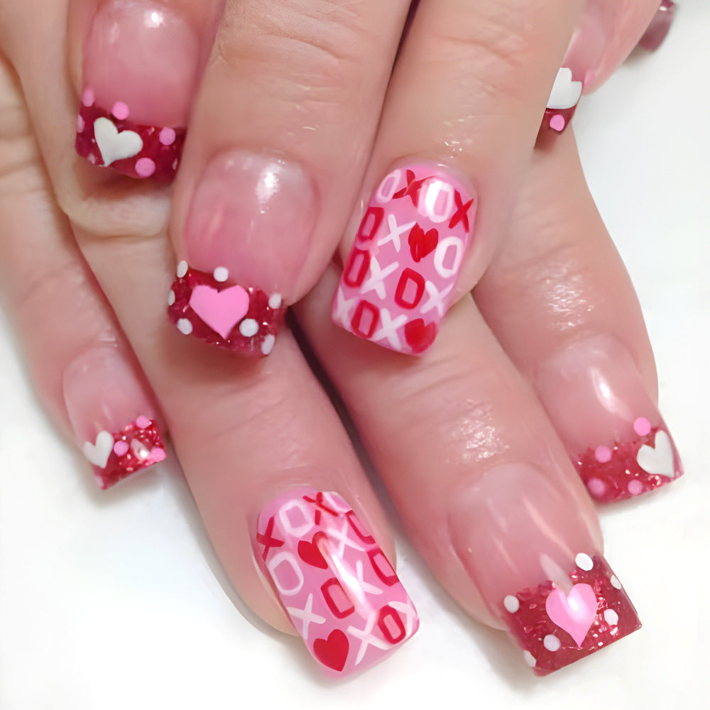 Romantic Themed Press-On Nail Set Stornfield