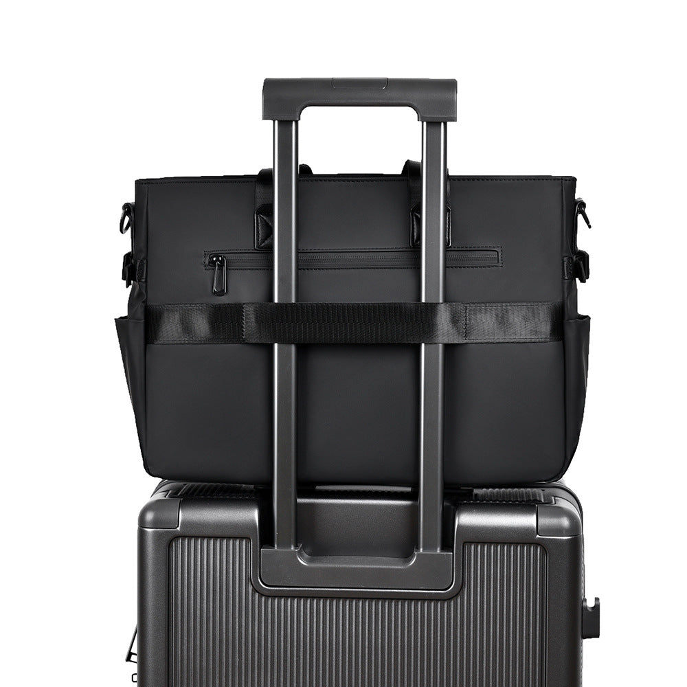 Professional Multi-Pocket Tech Briefcase Stornfield