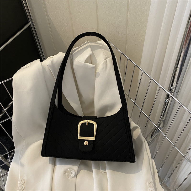 Structured Quilted Handbag