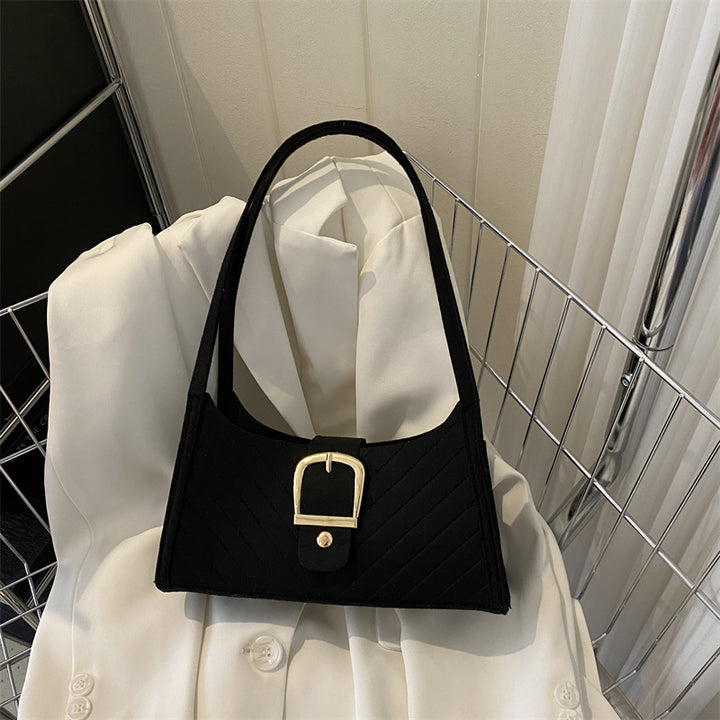 Structured Quilted Handbag
