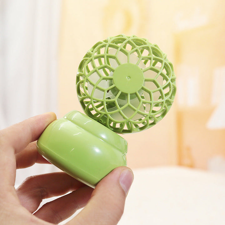 Women Portable USB Mini Fan in Stylish Plant Design Stornfield
