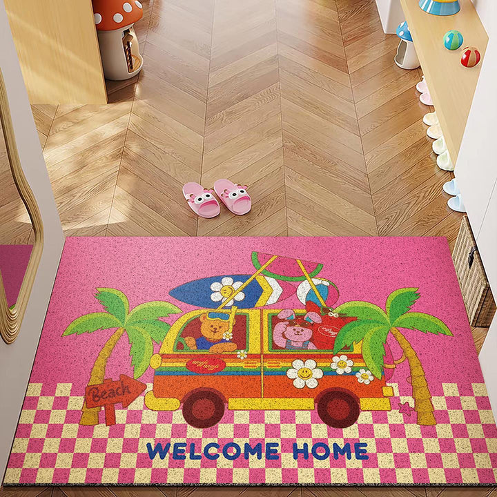 Fun-Themed Welcome Mat Stornfield