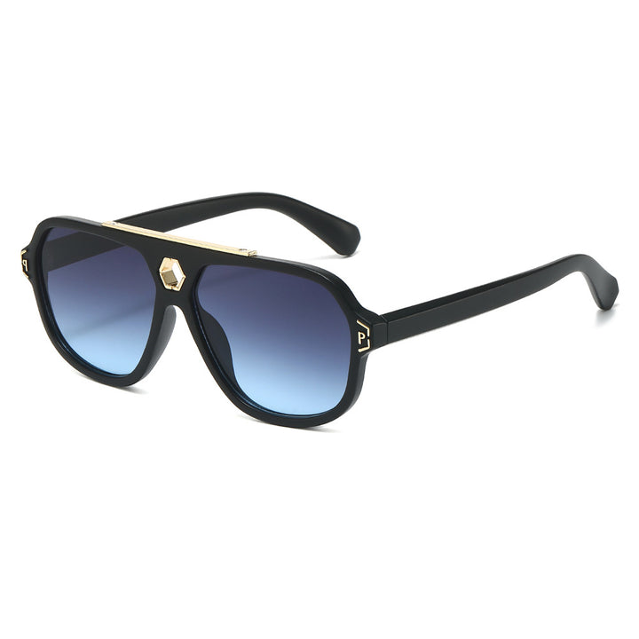 Statement Geometric Shield Sunglasses Stornfield