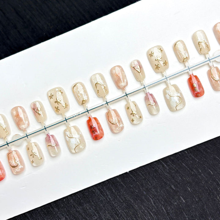 Elegant Ombre Art Press-On Nails